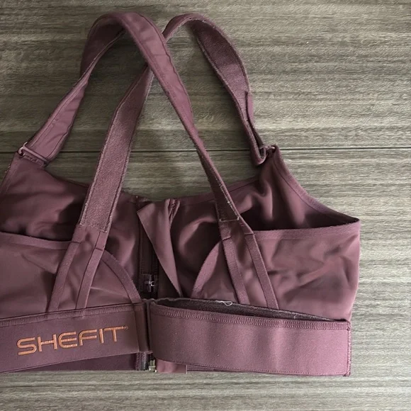 SHEFIT Purple Sports Bra - Picture 7 of 7
